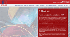Desktop Screenshot of jpoliinc.com